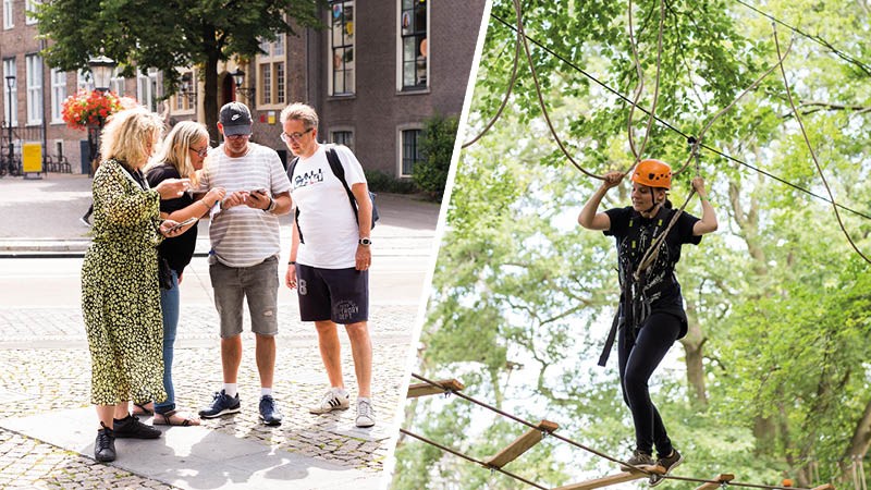 Citygame and climbing Activity / Day Trip: City Game and Rock Climbing in the Veluwe